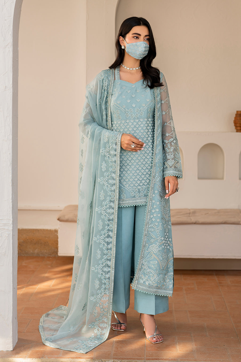 Flossie | Naqsh Formals | S-1405 (B) - Official Flossie stockist in UK - Sakeena London
