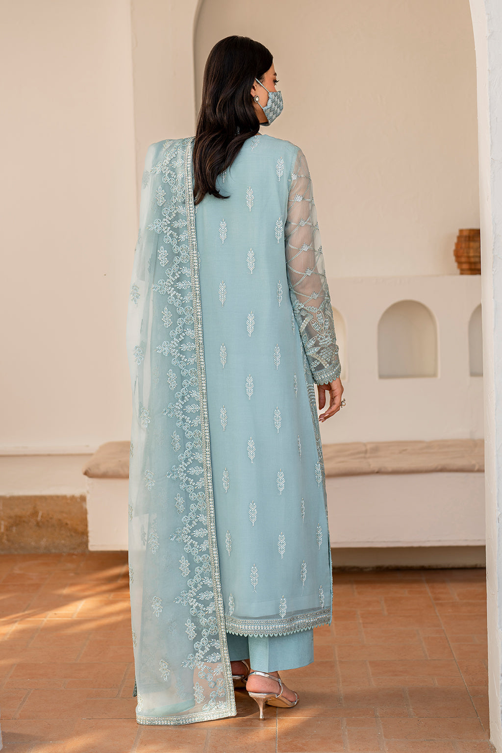 Flossie | Naqsh Formals | S-1405 (B) - Official Flossie stockist in UK - Sakeena London