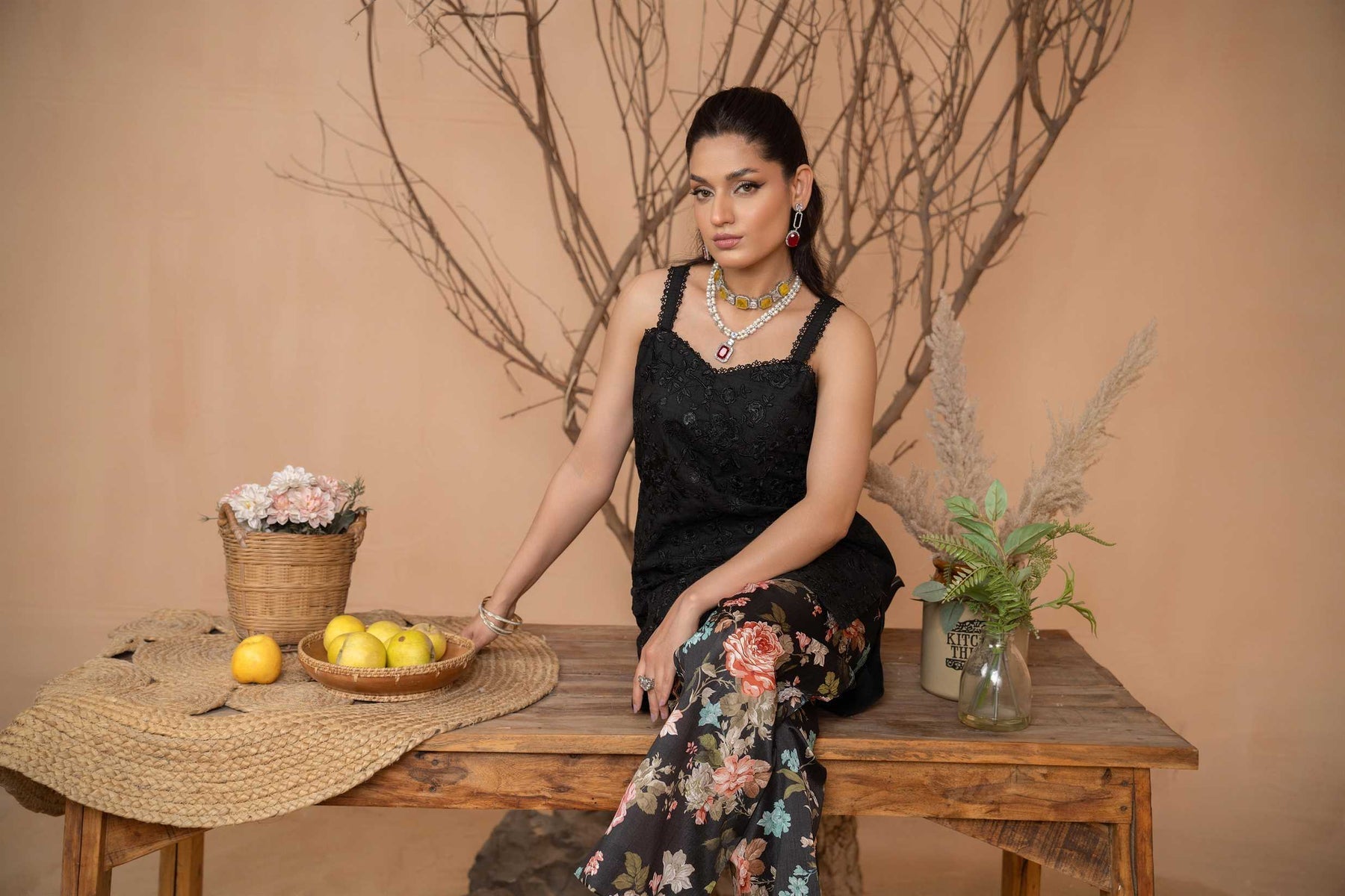 Hemstitch | Afsana Vol 2 | DAHLIA - Official Hemstitch stockist in UK - Sakeena London