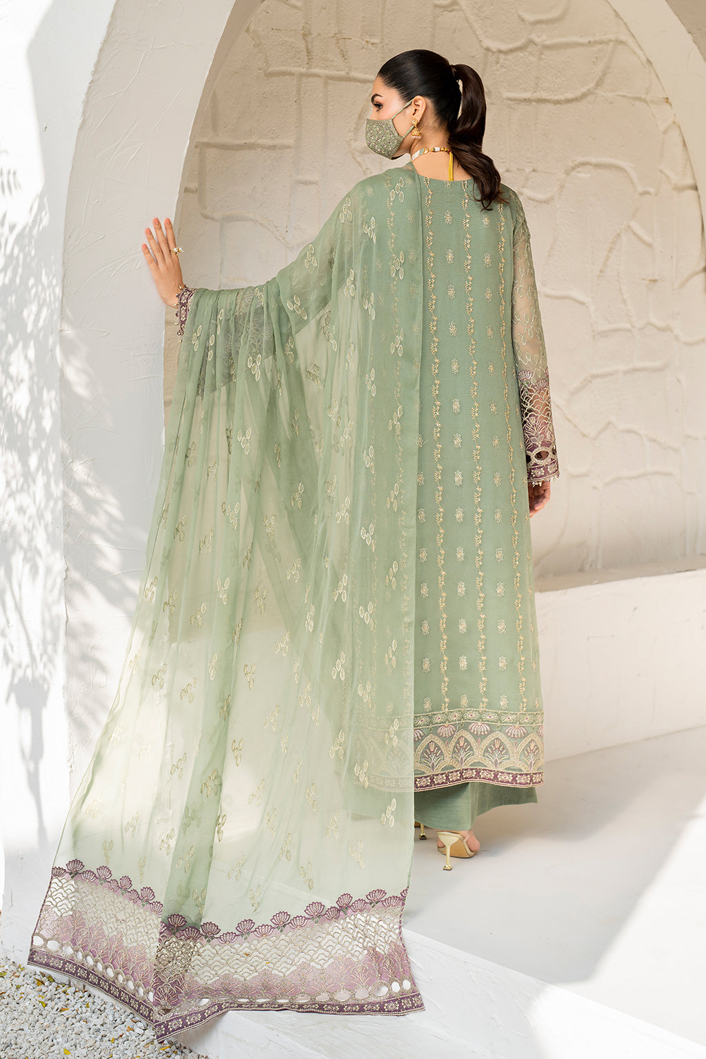 Flossie | Naqsh Formals | S-1406 - Official Flossie stockist in UK - Sakeena London