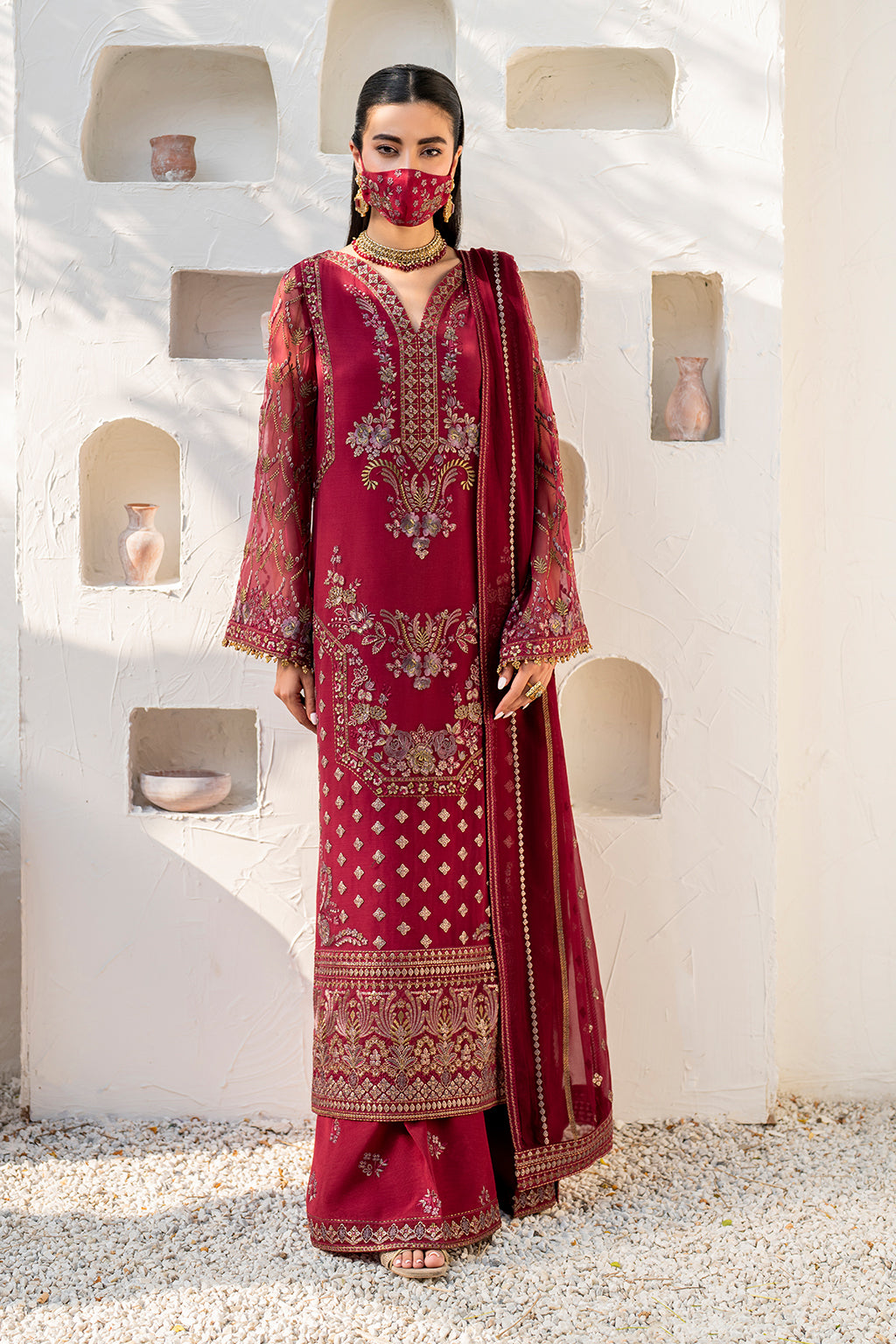 Flossie | Naqsh Formals | S-1402 (A) - Official Flossie stockist in UK - Sakeena London