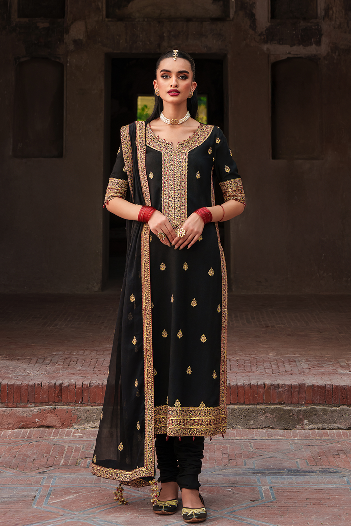 Saad Shaikh | Zaria Festive Pret 25 | NOVA - Official Saad Shaikh stockist in UK - Sakeena London