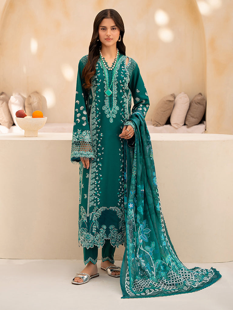 Rajbari | Jahaan Premium Festive Lawn | RINA (Jahan) 5-A - Official Rajbari stockist in UK - Sakeena London