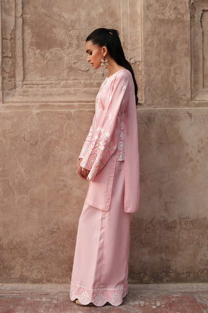 Saad Shaikh | Zaria Festive Pret 25 | BLUSH - Official Saad Shaikh stockist in UK - Sakeena London