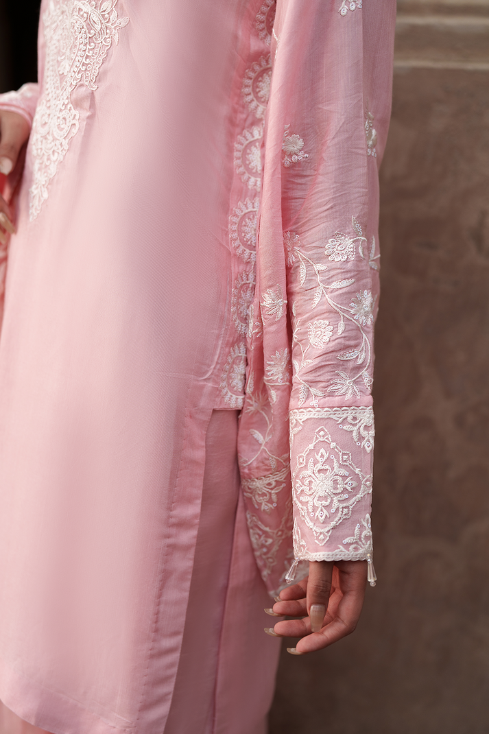 Saad Shaikh | Zaria Festive Pret 25 | BLUSH - Official Saad Shaikh stockist in UK - Sakeena London