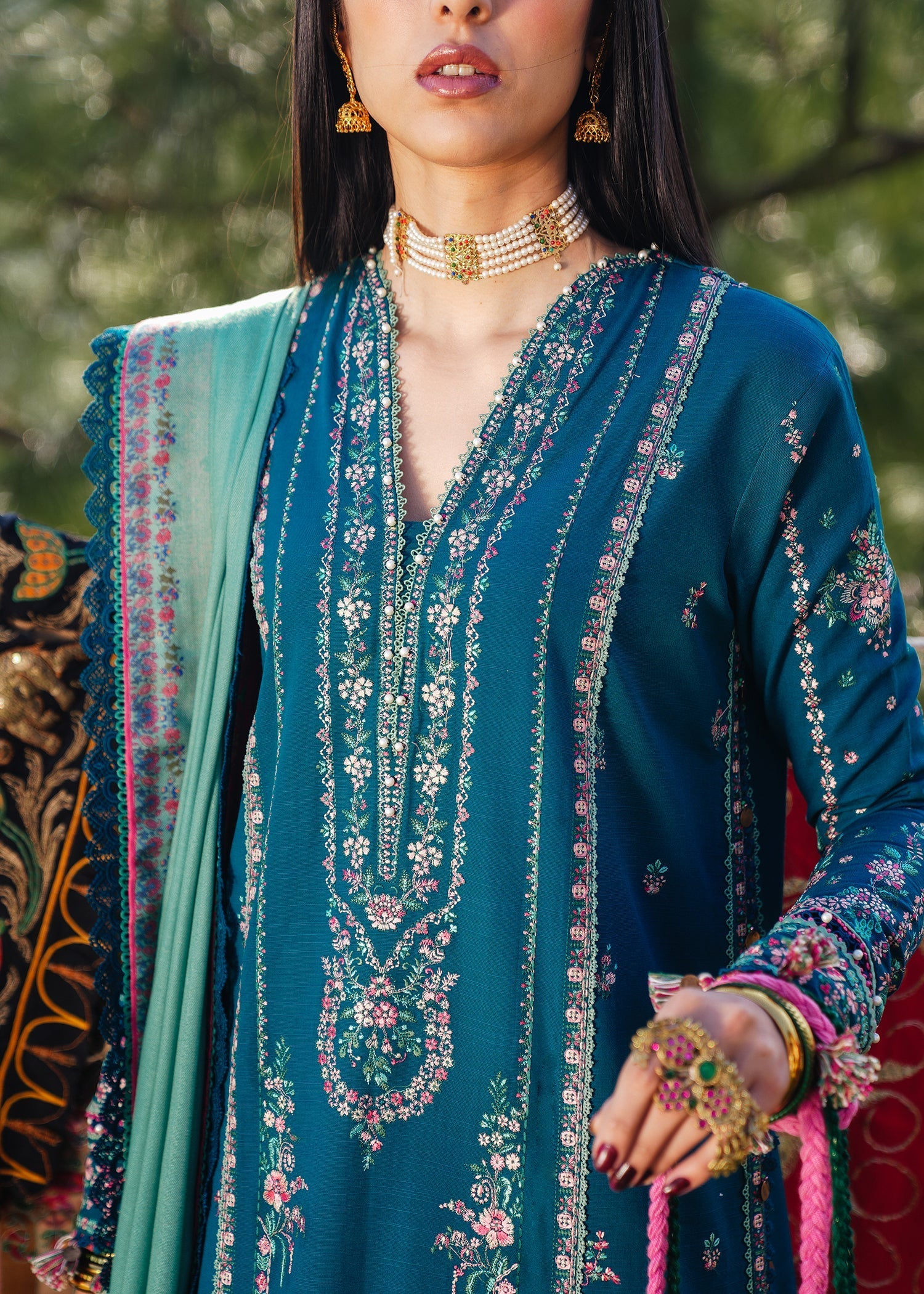 Hussain Rehar | Winter Shawl 24 | Jamil - Official Hussain Rehar stockist in UK - Sakeena London