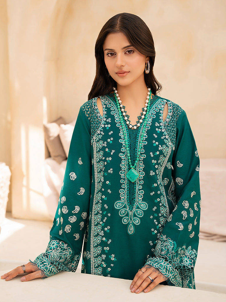 Rajbari | Jahaan Premium Festive Lawn | RINA (Jahan) 5-A - Official Rajbari stockist in UK - Sakeena London