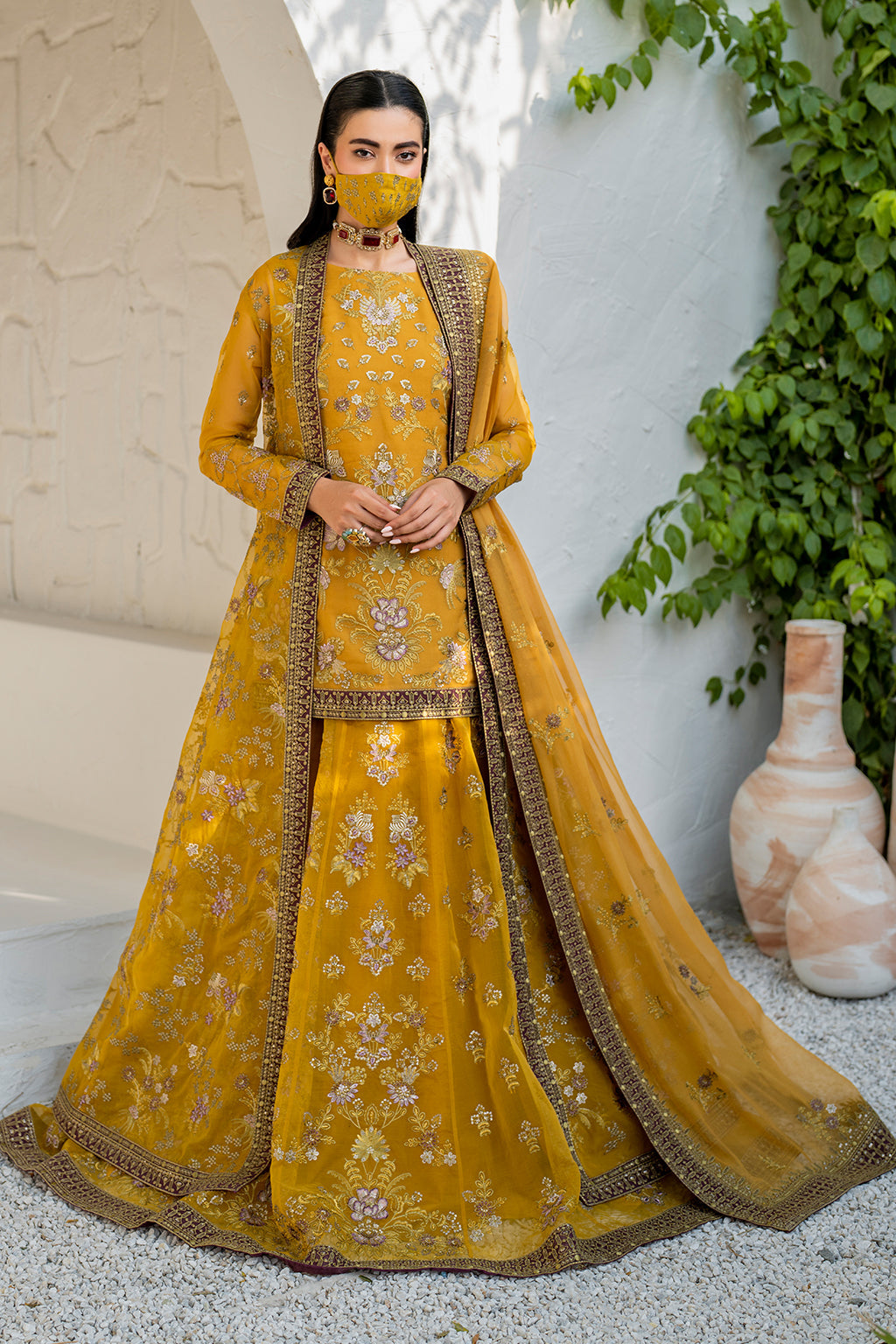Flossie | Naqsh Formals | S-1404 (B) - Official Flossie stockist in UK - Sakeena London