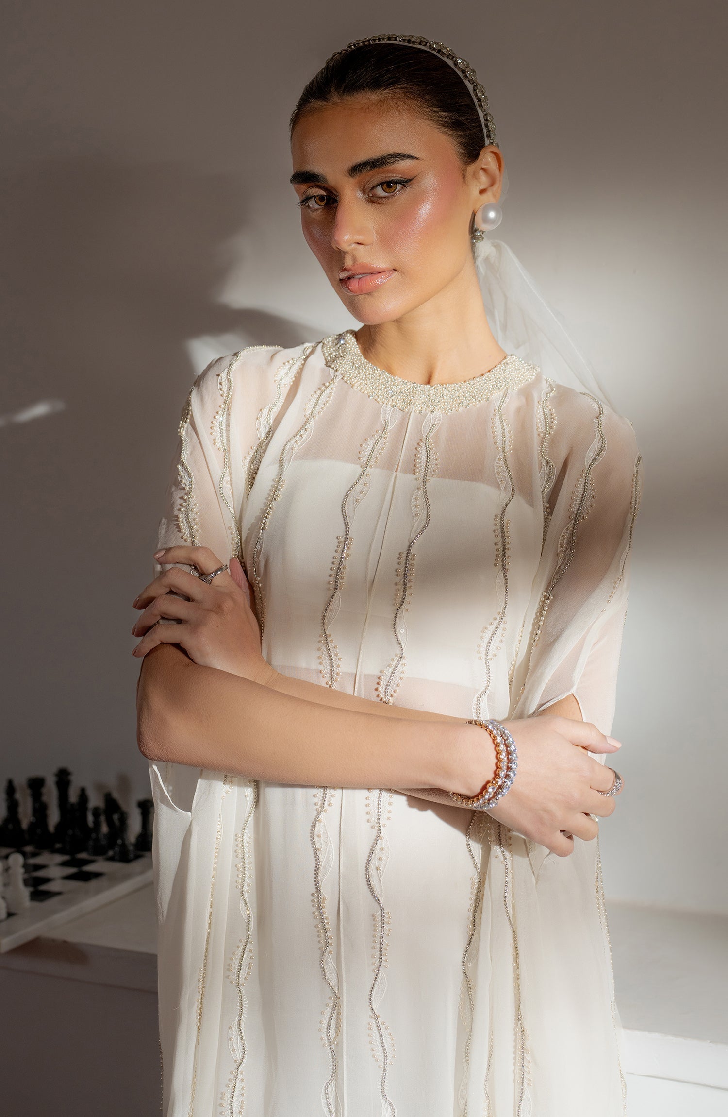 Caia | Luxury Eid Edits 25 | SADIE-WHITE - Official Caia stockist in UK - Sakeena London
