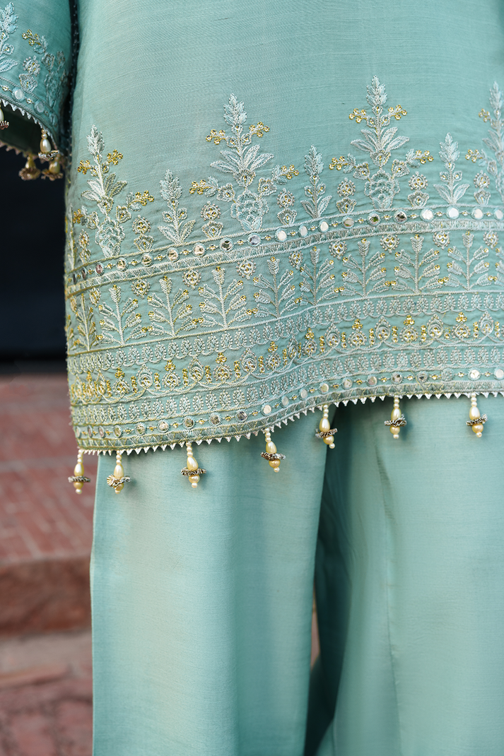 Saad Shaikh | Zaria Festive Pret 25 | AURA - Official Saad Shaikh stockist in UK - Sakeena London