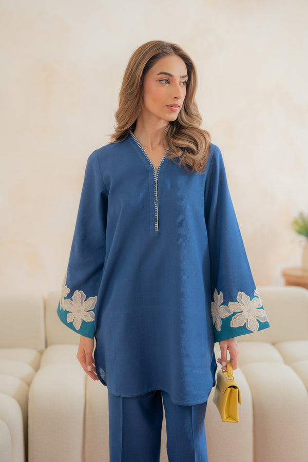 Sahar | Pret Essentials Winter 25 | Sapphire Whisper - Official Sahar stockist in UK - Sakeena London