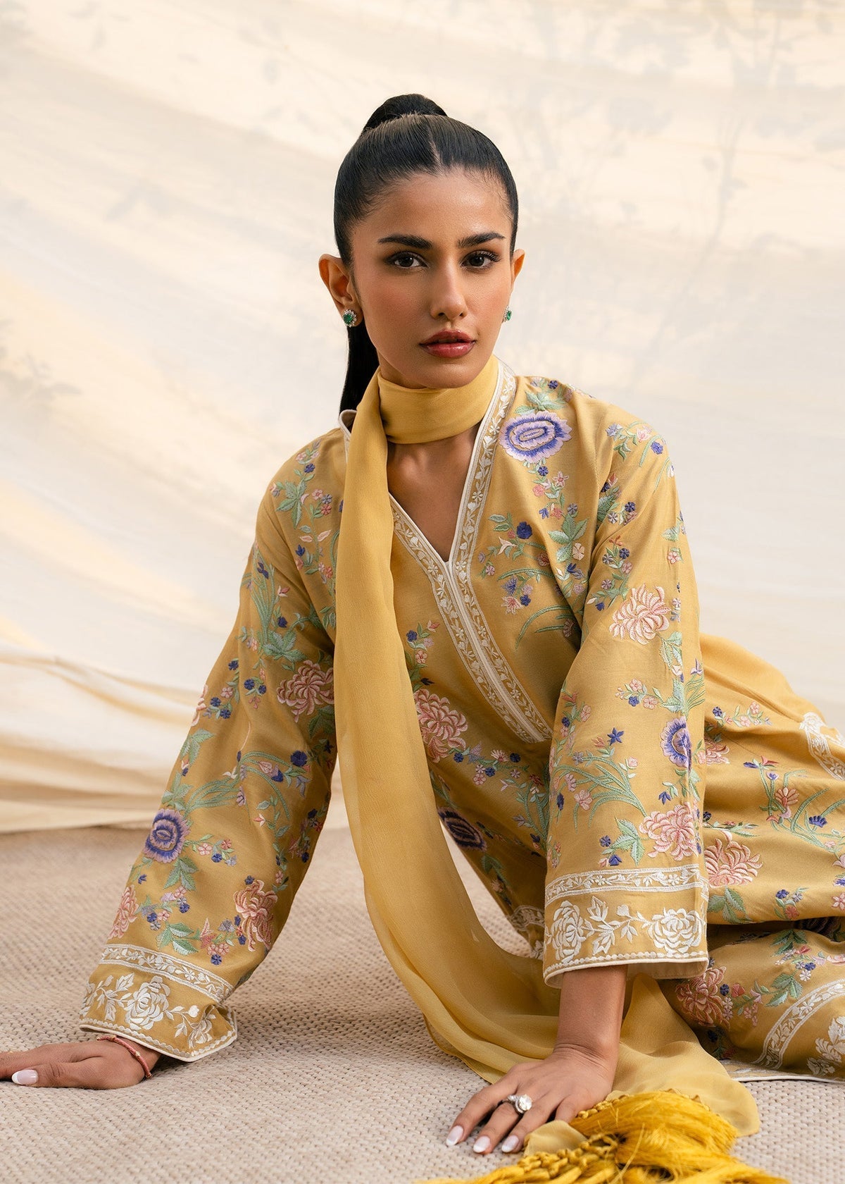 Mahgul | Ambi Bagh Silk Edit | Zarnish
