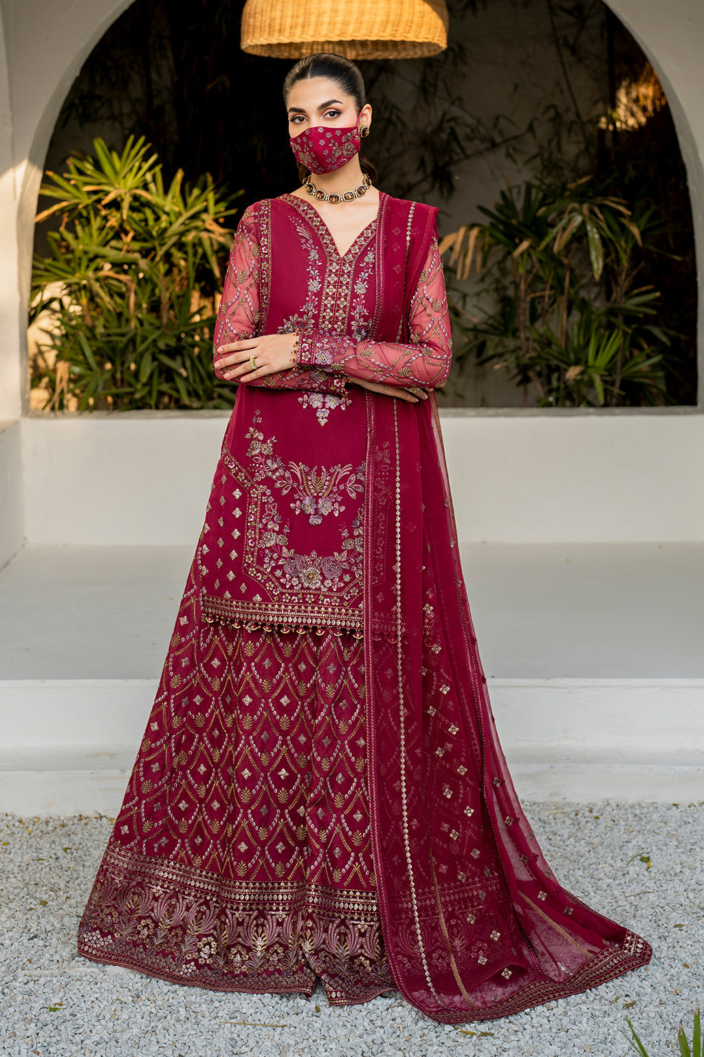 Flossie | Naqsh Formals | S-1402 (B) - Official Flossie stockist in UK - Sakeena London