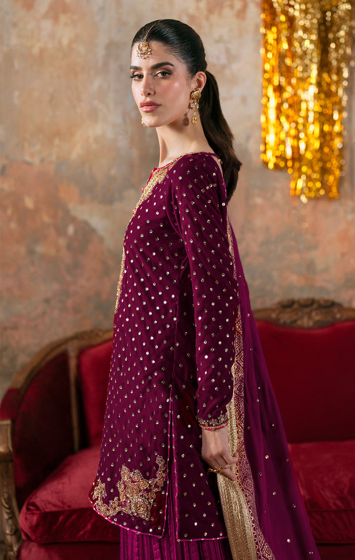 Maya | Viola Luxe Velvet 25 | ELVINA - Official Maya stockist in UK - Sakeena London