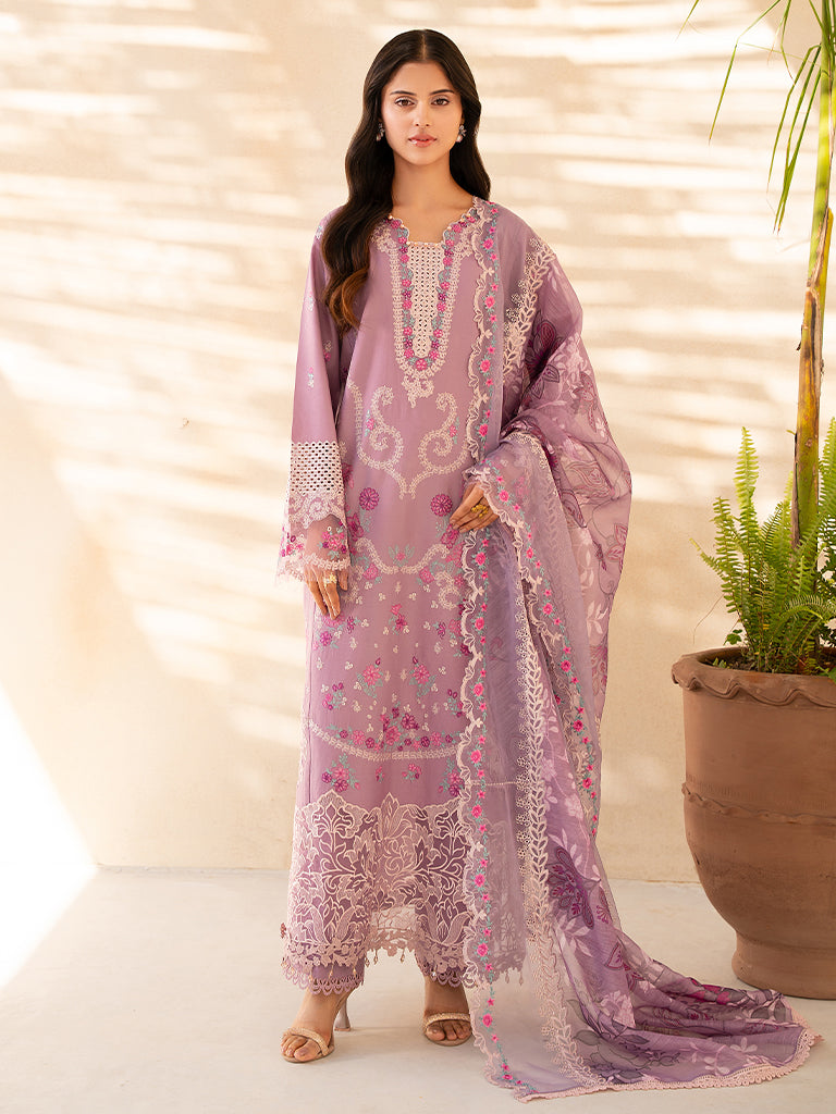 Rajbari | Jahaan Premium Festive Lawn | SILA (Jahan) 3-B - Official Rajbari stockist in UK - Sakeena London