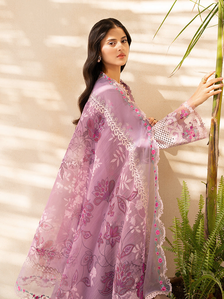 Rajbari | Jahaan Premium Festive Lawn | SILA (Jahan) 3-B - Official Rajbari stockist in UK - Sakeena London