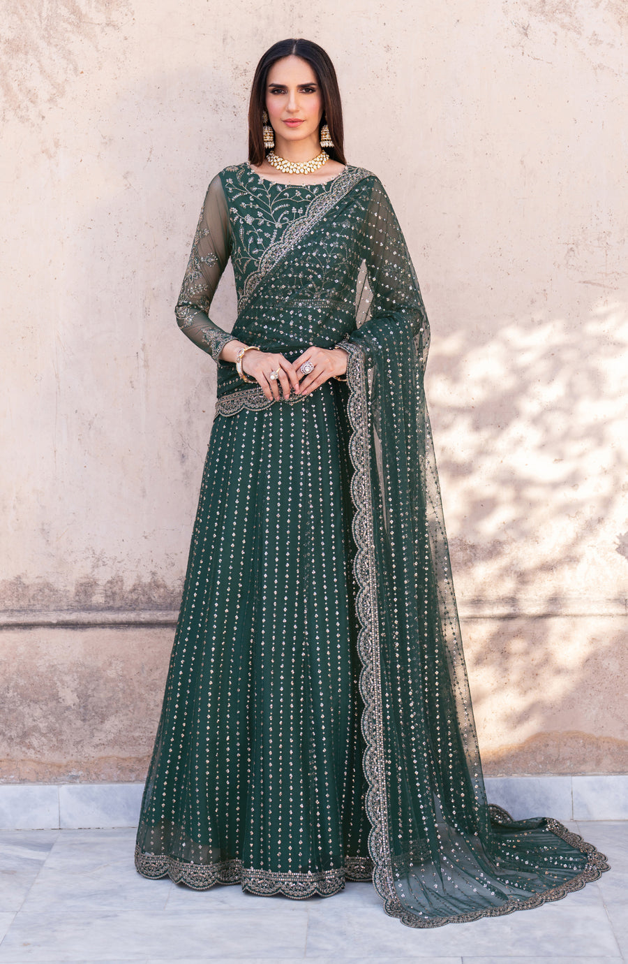 Zarif | Sahiba Formals | UNST-SBA-05 KERAN - Official Zarif stockist in UK - Sakeena London