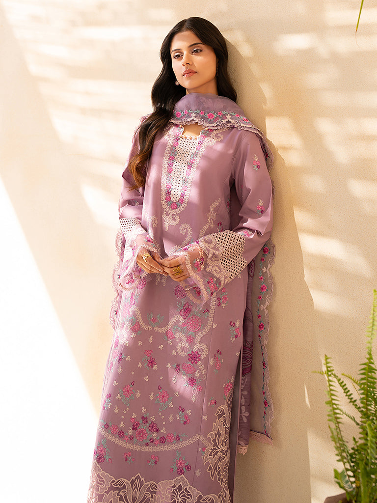 Rajbari | Jahaan Premium Festive Lawn | SILA (Jahan) 3-B - Official Rajbari stockist in UK - Sakeena London