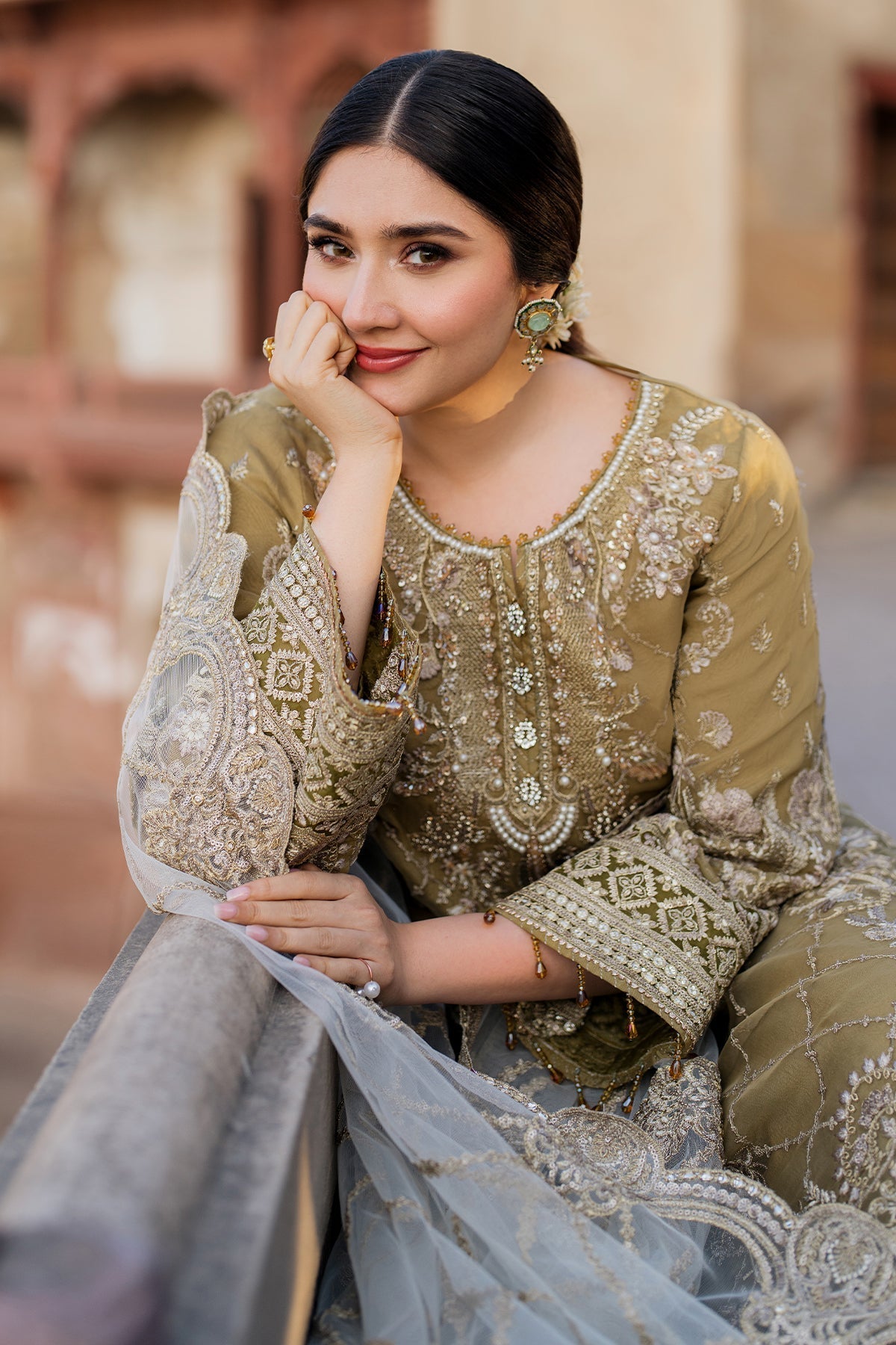Imrozia Premium | Meeras Luxury Eid 25 | I-226 RUTAJ - Official Imrozia Premium stockist in UK - Sakeena London