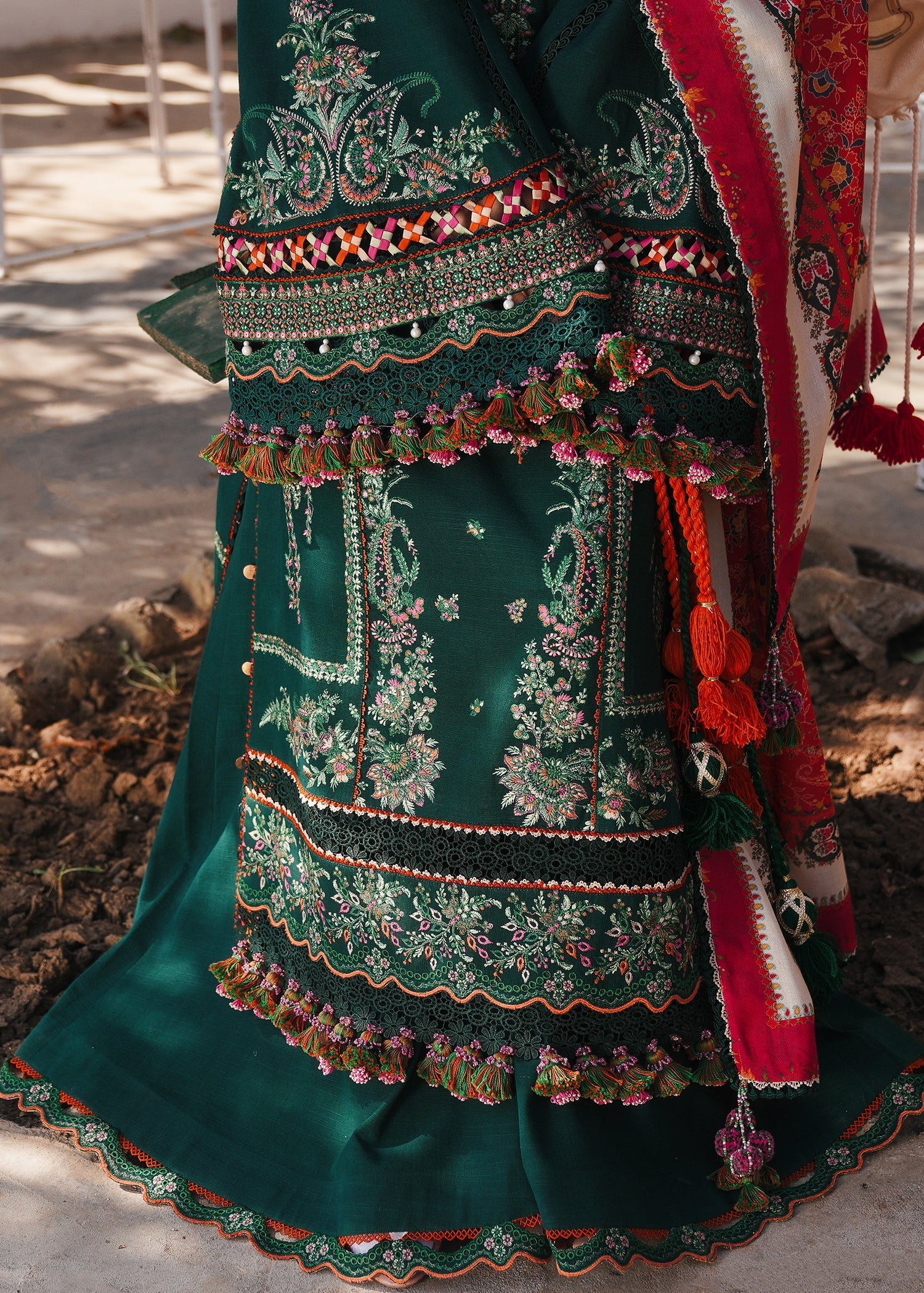 Hussain Rehar | Winter Shawl 24 | Masarrah - Official Hussain Rehar stockist in UK - Sakeena London