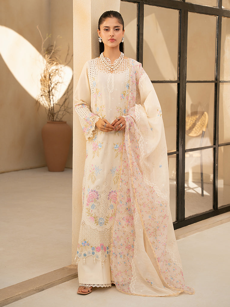 Rajbari | Jahaan Premium Festive Lawn | AIRA (Jahan) 2-A - Official Rajbari stockist in UK - Sakeena London