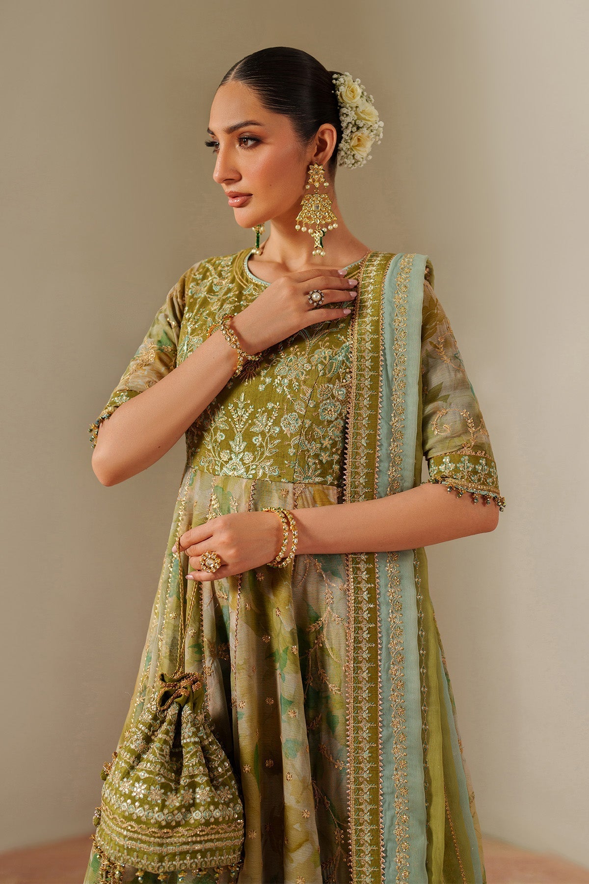 Alizeh | Fleur Chiffon | AF-CH-2195-Renee - Official Alizeh stockist in UK - Sakeena London