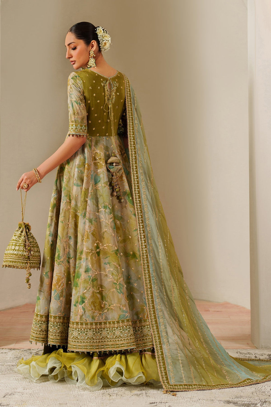 Alizeh | Fleur Chiffon | AF-CH-2195-Renee - Official Alizeh stockist in UK - Sakeena London