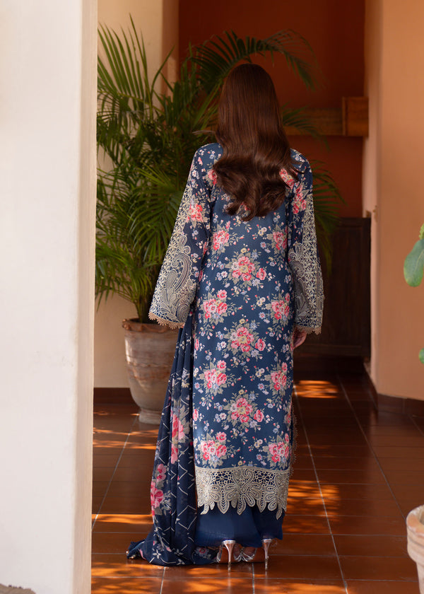 Myeesha | Lamhay Luxury Lawn 25 | Zohra - Official Myeesha stockist in UK - Sakeena London