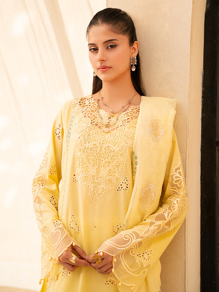 Rajbari | Jahaan Premium Festive Lawn | ORIYA (Jahan) 6-A - Official Rajbari stockist in UK - Sakeena London