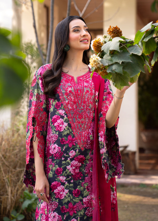 Myeesha | Lamhay Luxury Lawn 25 | Naghma - Official Myeesha stockist in UK - Sakeena London