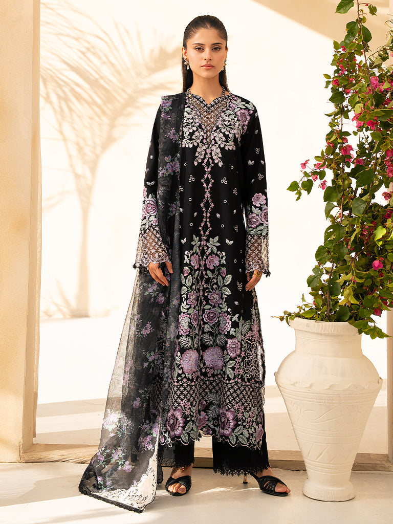 Rajbari | Jahaan Premium Festive Lawn | VERA (Jahan) 1-A - Official Rajbari stockist in UK - Sakeena London