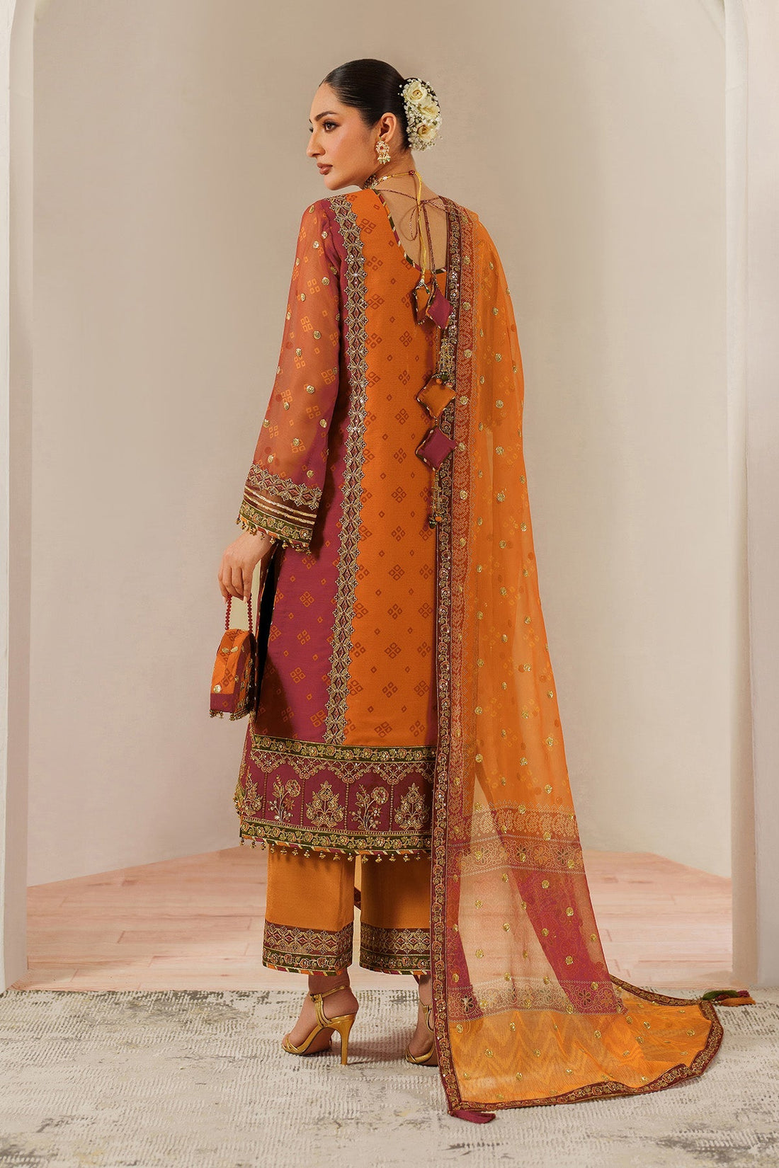 Alizeh | Fleur Chiffon | AF-CH-2194-Zyne - Official Alizeh stockist in UK - Sakeena London