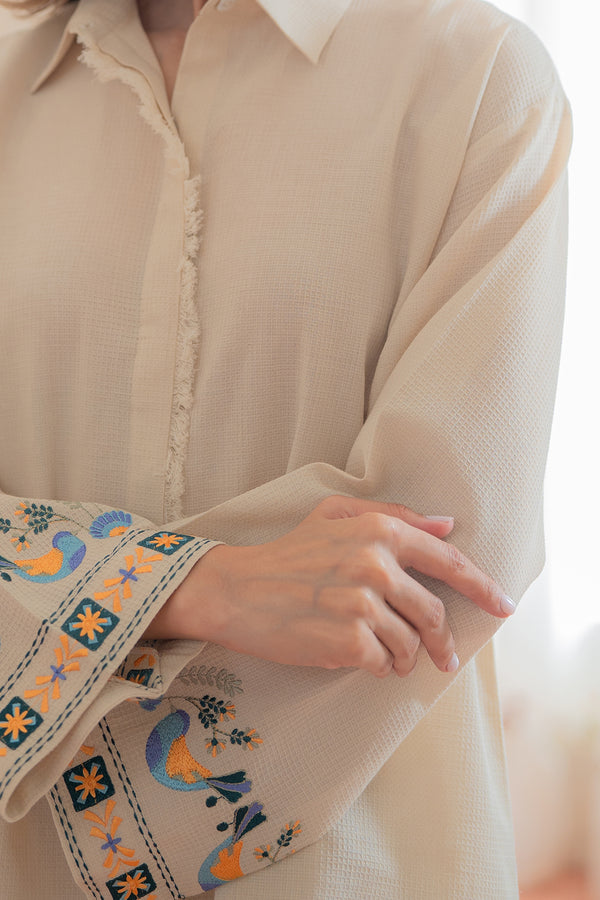 Sahar | Pret Essentials Winter 25 | Ivory Gleam - Official Sahar stockist in UK - Sakeena London