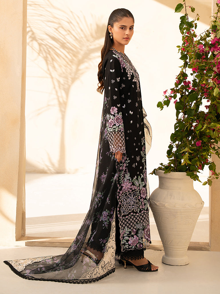 Rajbari | Jahaan Premium Festive Lawn | VERA (Jahan) 1-A - Official Rajbari stockist in UK - Sakeena London