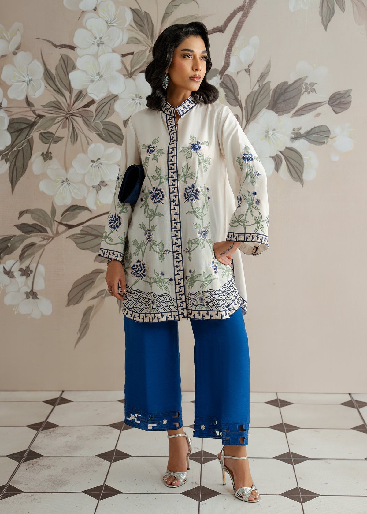 Mahgul | Elemental Luxe | Lapiz Floral - Official Mahgul stockist in UK - Sakeena London