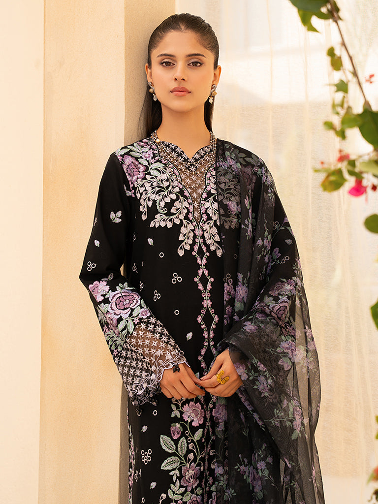 Rajbari | Jahaan Premium Festive Lawn | VERA (Jahan) 1-A - Official Rajbari stockist in UK - Sakeena London