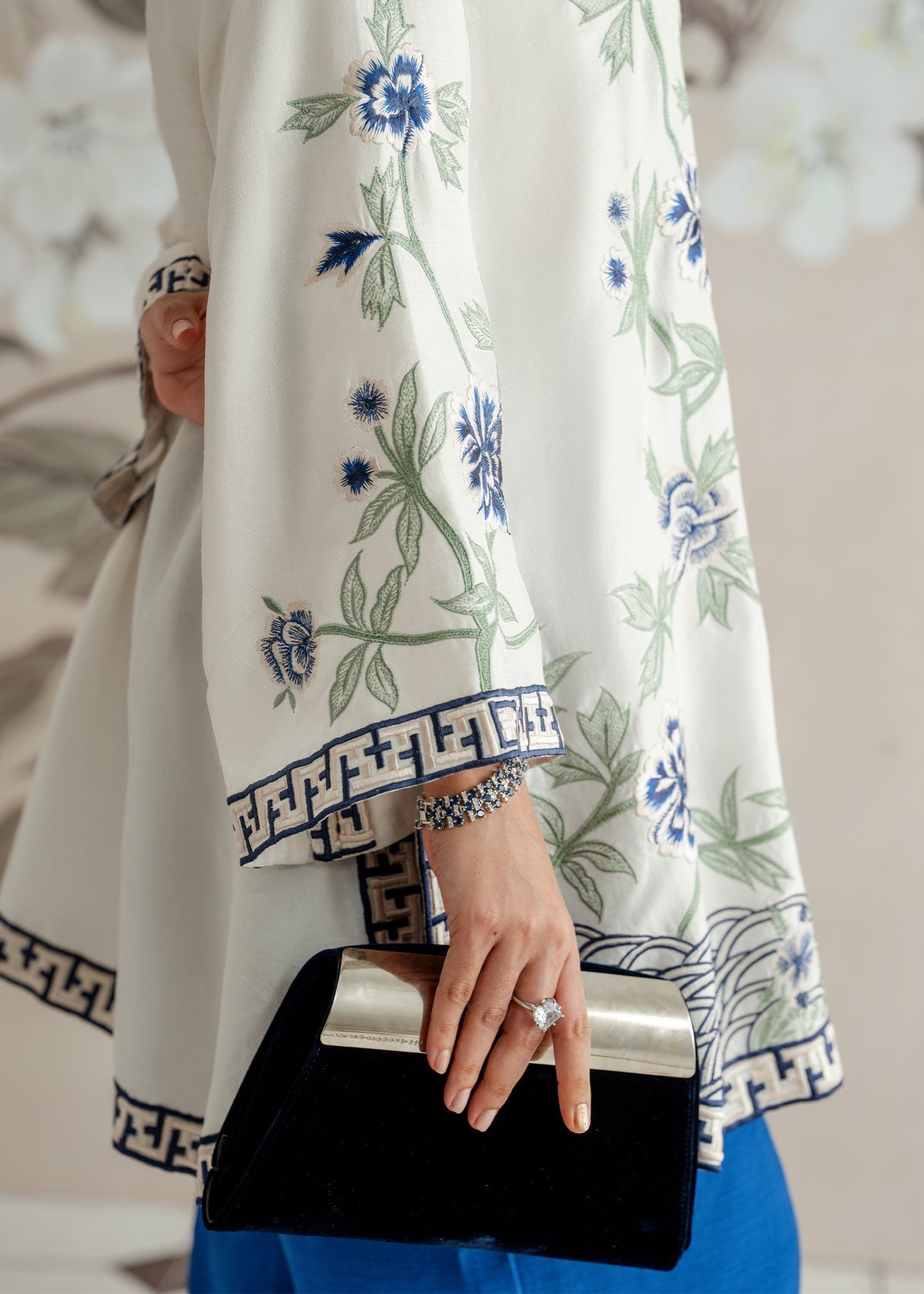 Mahgul | Elemental Luxe | Lapiz Floral - Official Mahgul stockist in UK - Sakeena London