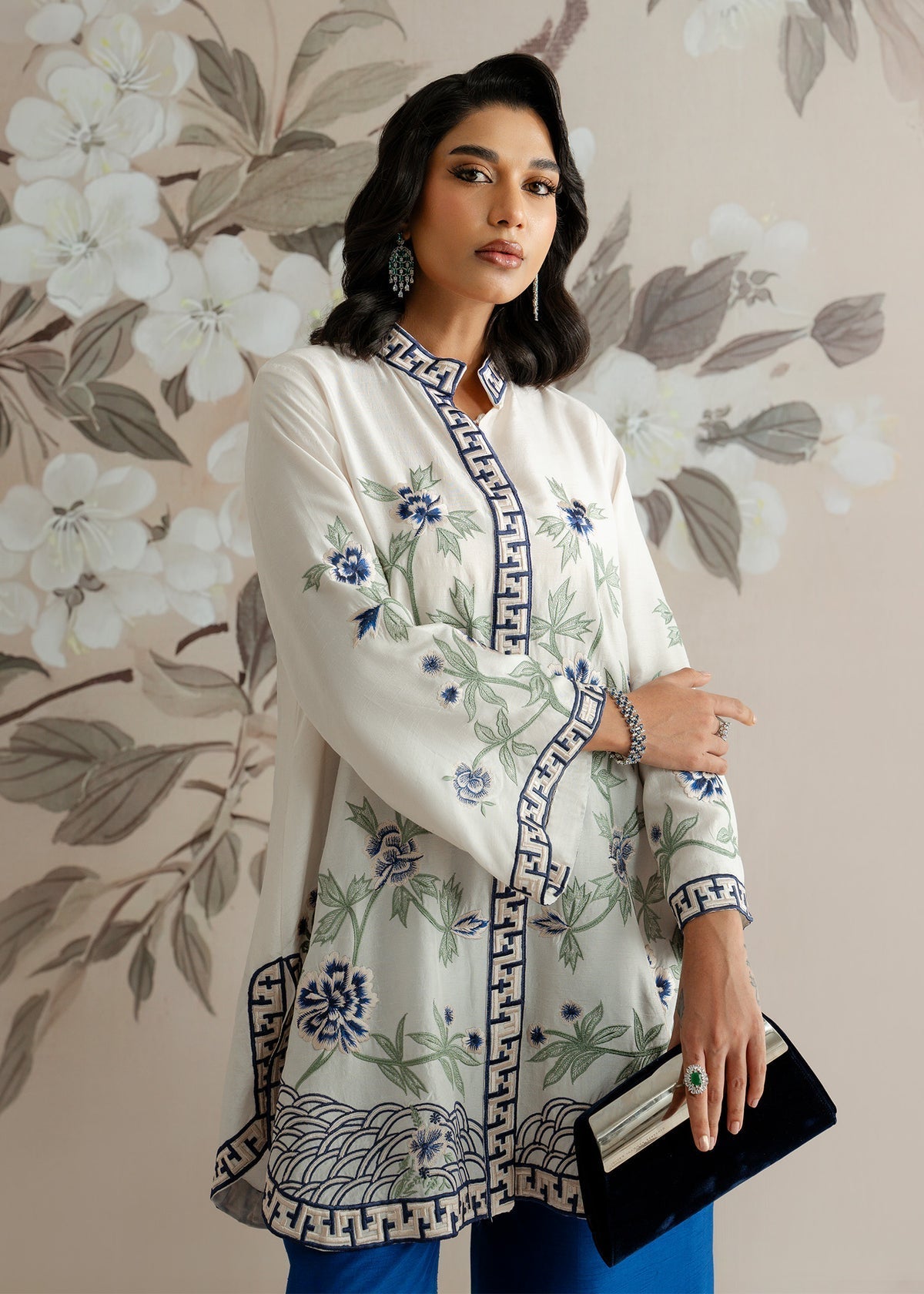 Mahgul | Elemental Luxe | Lapiz Floral - Official Mahgul stockist in UK - Sakeena London