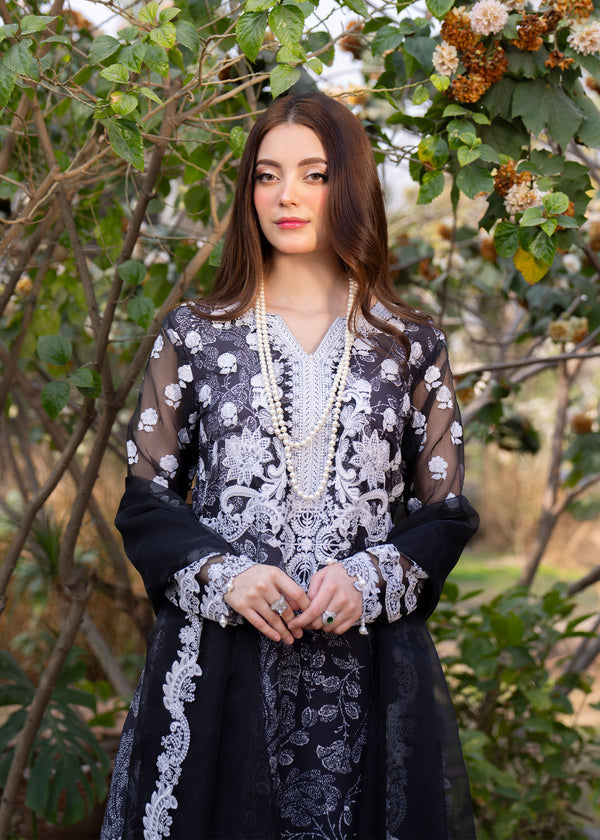 Myeesha | Lamhay Luxury Lawn 25 | Chandni - Official Myeesha stockist in UK - Sakeena London