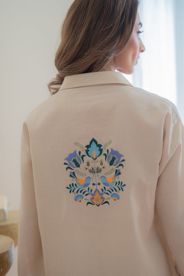 Sahar | Pret Essentials Winter 25 | Ivory Gleam - Official Sahar stockist in UK - Sakeena London