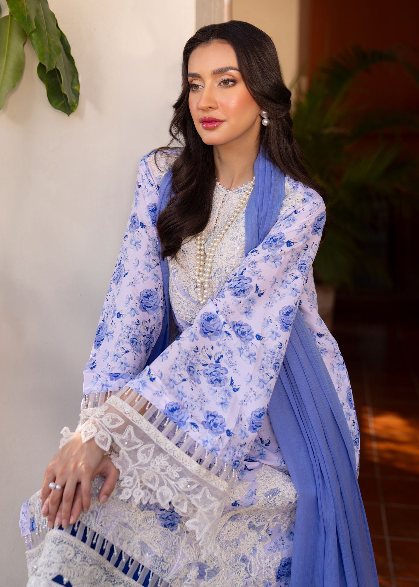 Myeesha | Lamhay Luxury Lawn 25 | Aasma - Official Myeesha stockist in UK - Sakeena London