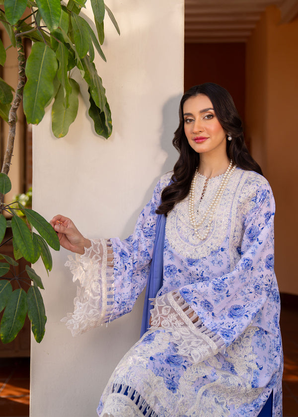Myeesha | Lamhay Luxury Lawn 25 | Aasma - Official Myeesha stockist in UK - Sakeena London