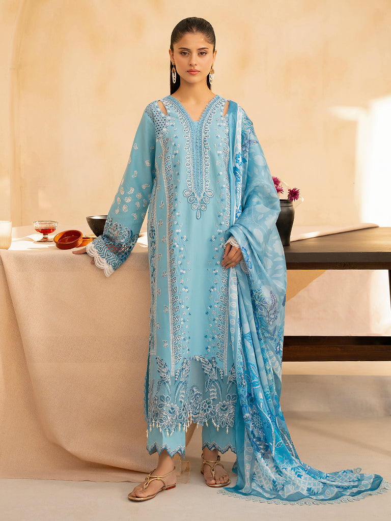 Rajbari | Jahaan Premium Festive Lawn | SIRA (Jahan) 5-B - Official Rajbari stockist in UK - Sakeena London
