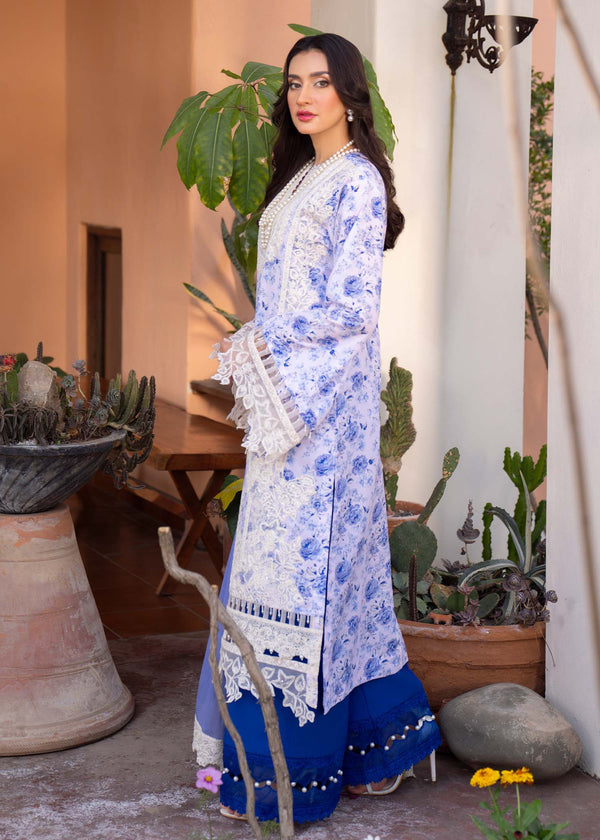 Myeesha | Lamhay Luxury Lawn 25 | Aasma - Official Myeesha stockist in UK - Sakeena London