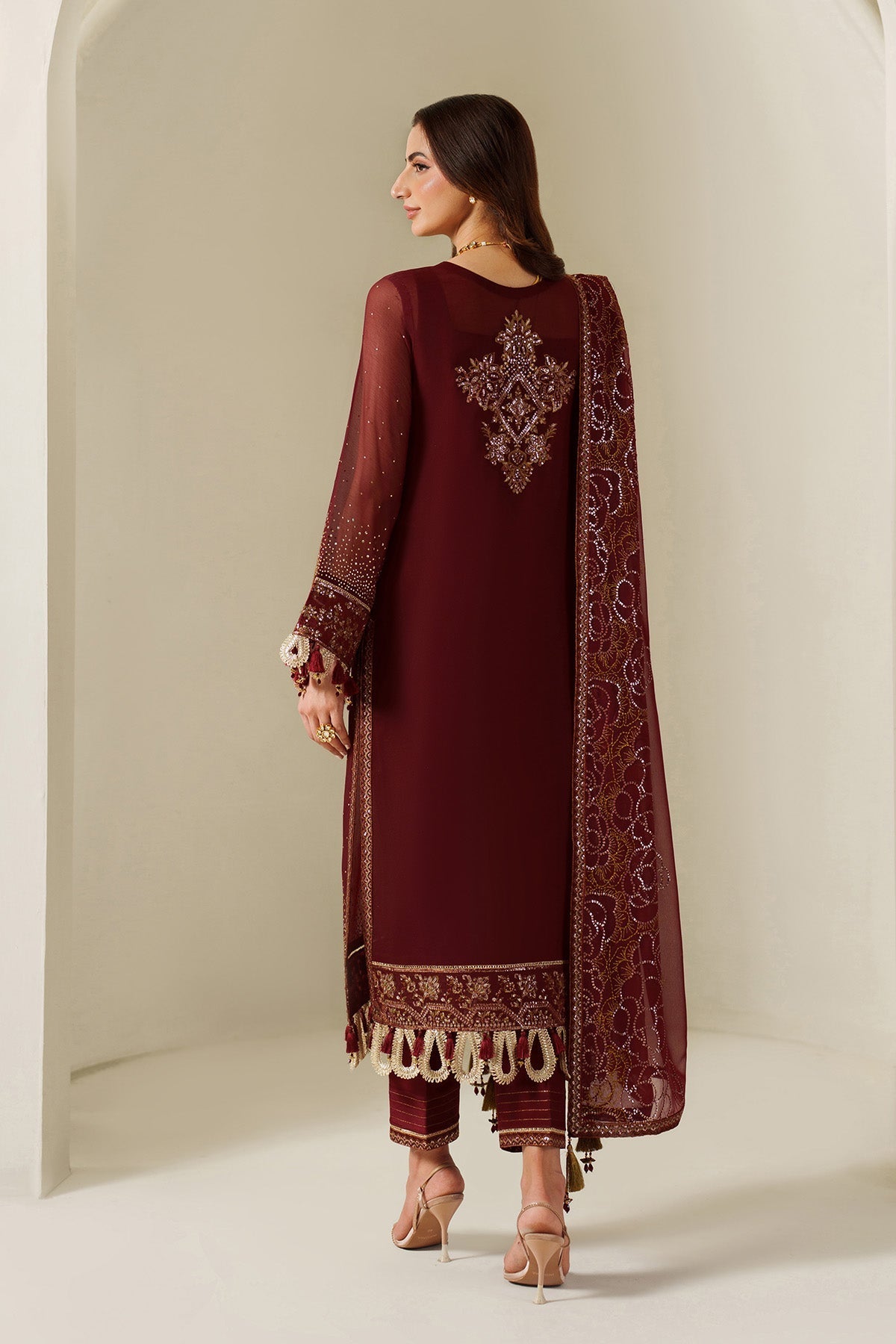 Alizeh | Reena Handmade 25 | AF-HM-4047-Kavya - Official Alizeh stockist in UK - Sakeena London