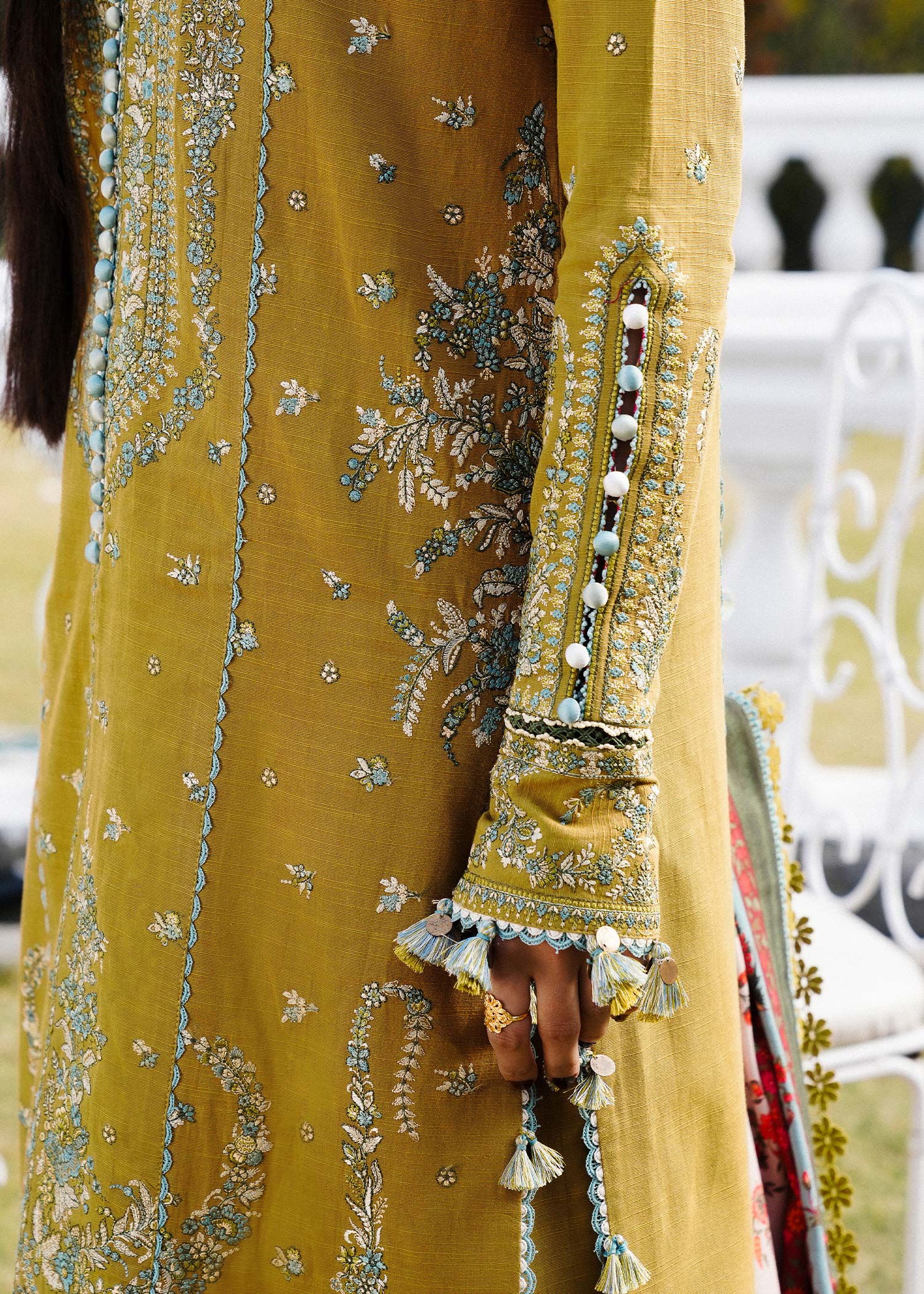 Hussain Rehar | Winter Shawl 24 | Sehr - Official Hussain Rehar stockist in UK - Sakeena London