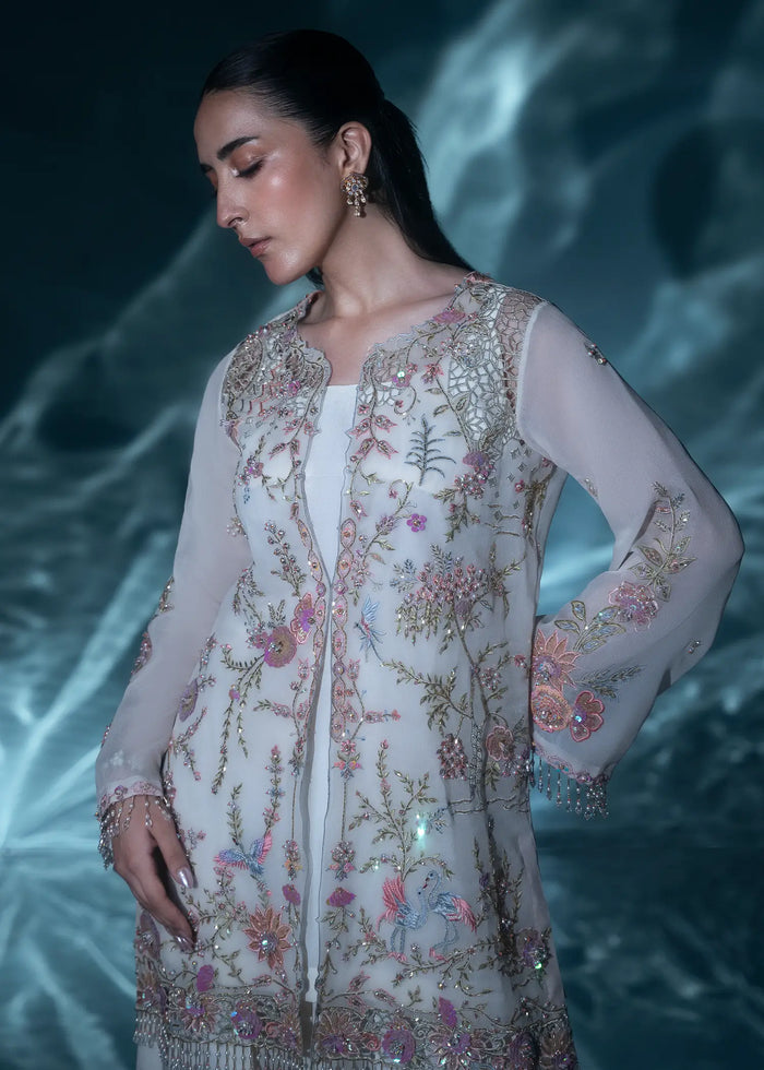 Jeem | Formals 25 | LAVENDER WHITE - Official Jeem stockist in UK - Sakeena London