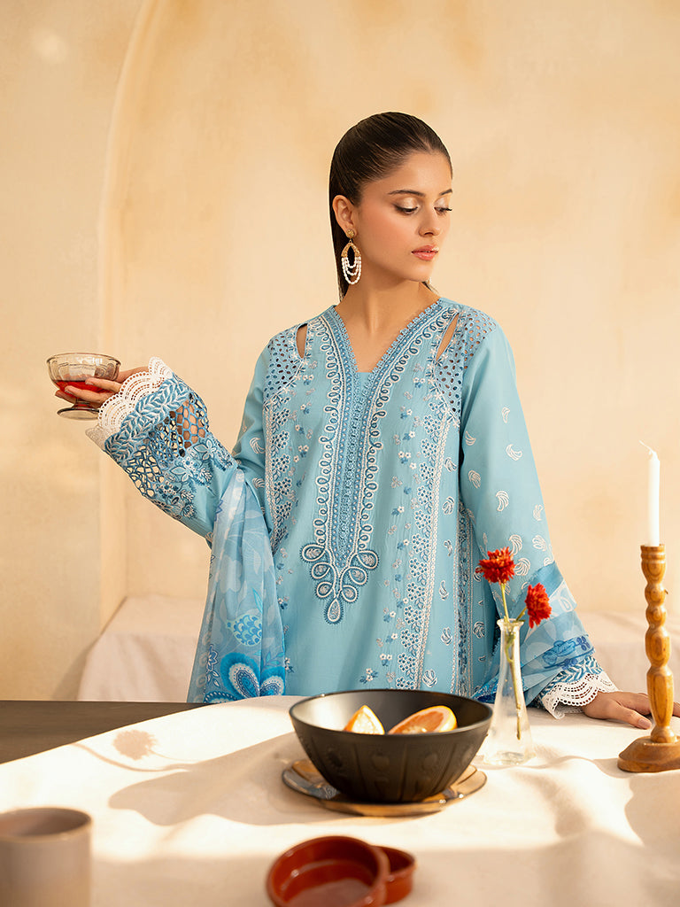 Rajbari | Jahaan Premium Festive Lawn | SIRA (Jahan) 5-B - Official Rajbari stockist in UK - Sakeena London