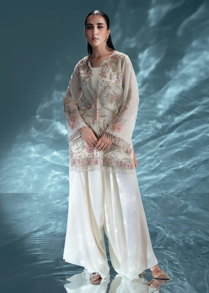 Jeem | Formals 25 | LAVENDER WHITE - Official Jeem stockist in UK - Sakeena London