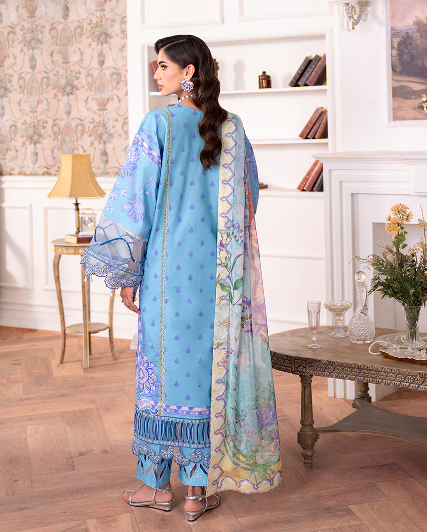 Roheenaz | Aezel Embroidered Cambric | Miren - Official Roheenaz stockist in UK - Sakeena London
